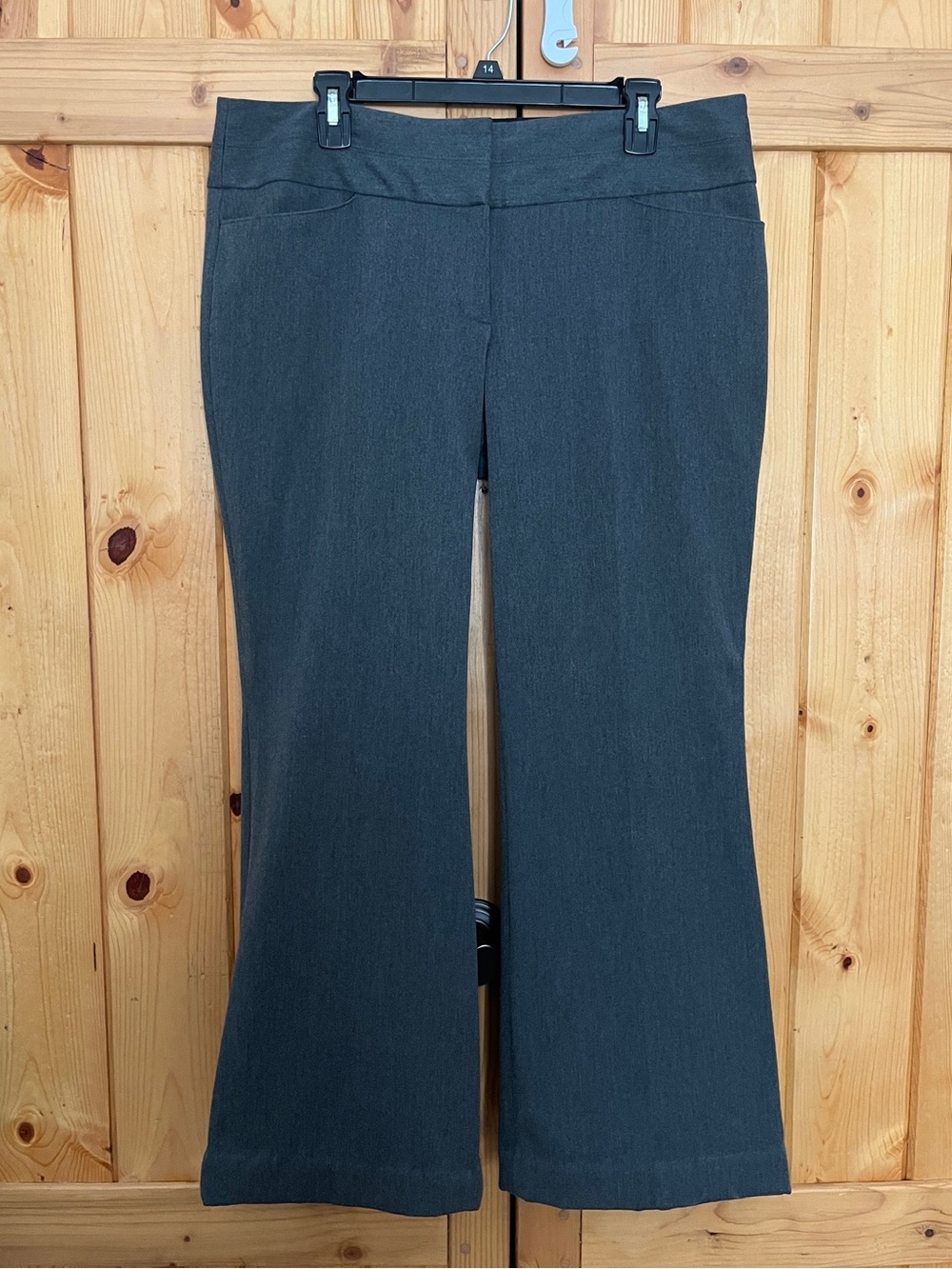 Express Editor Wide Leg/Flare Work Pants Sz 12